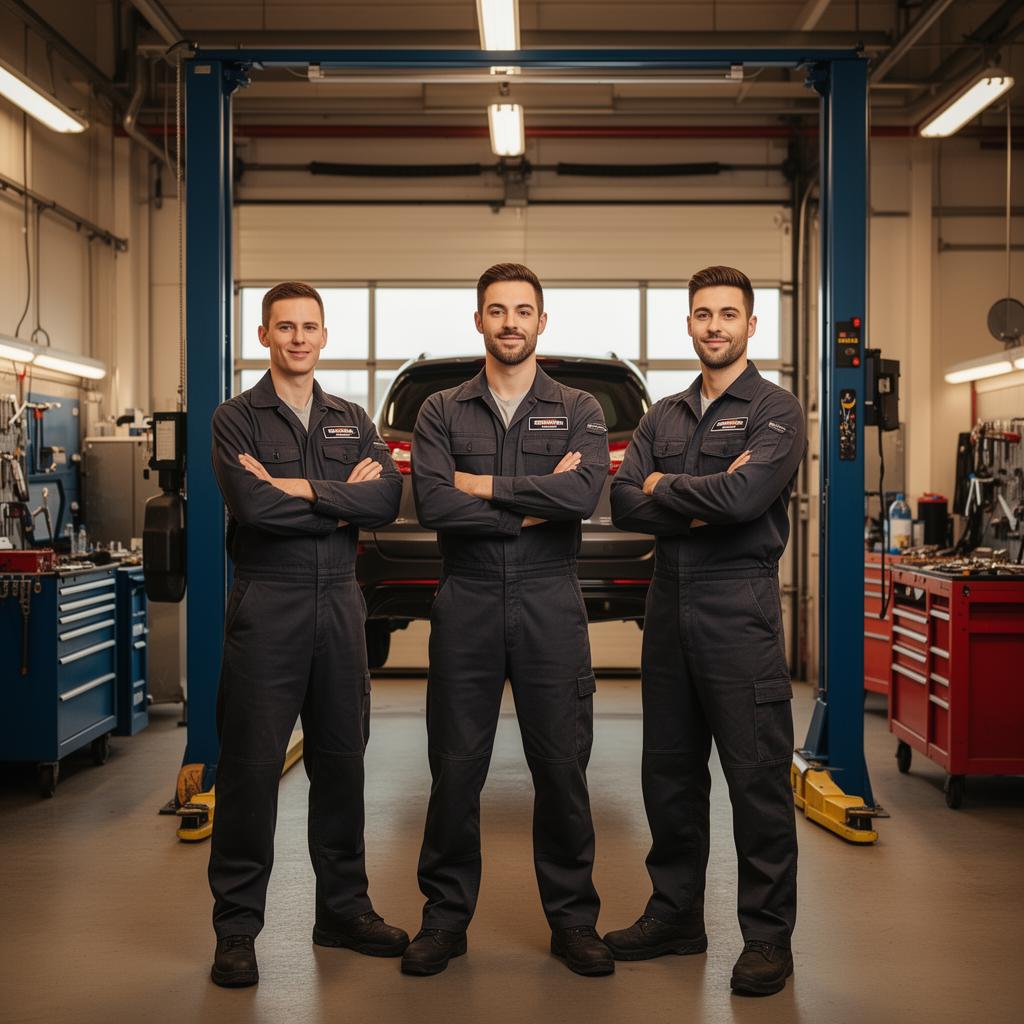 Equipe da Auto Center dos Amigos
